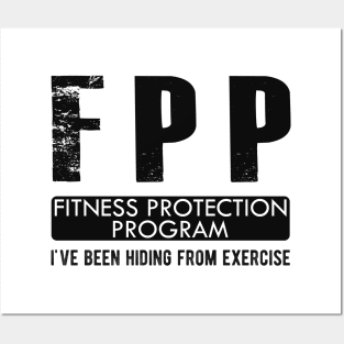 Workout - FPP Fitness Protection Program Posters and Art